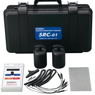 Resistivity meter for ESD materials